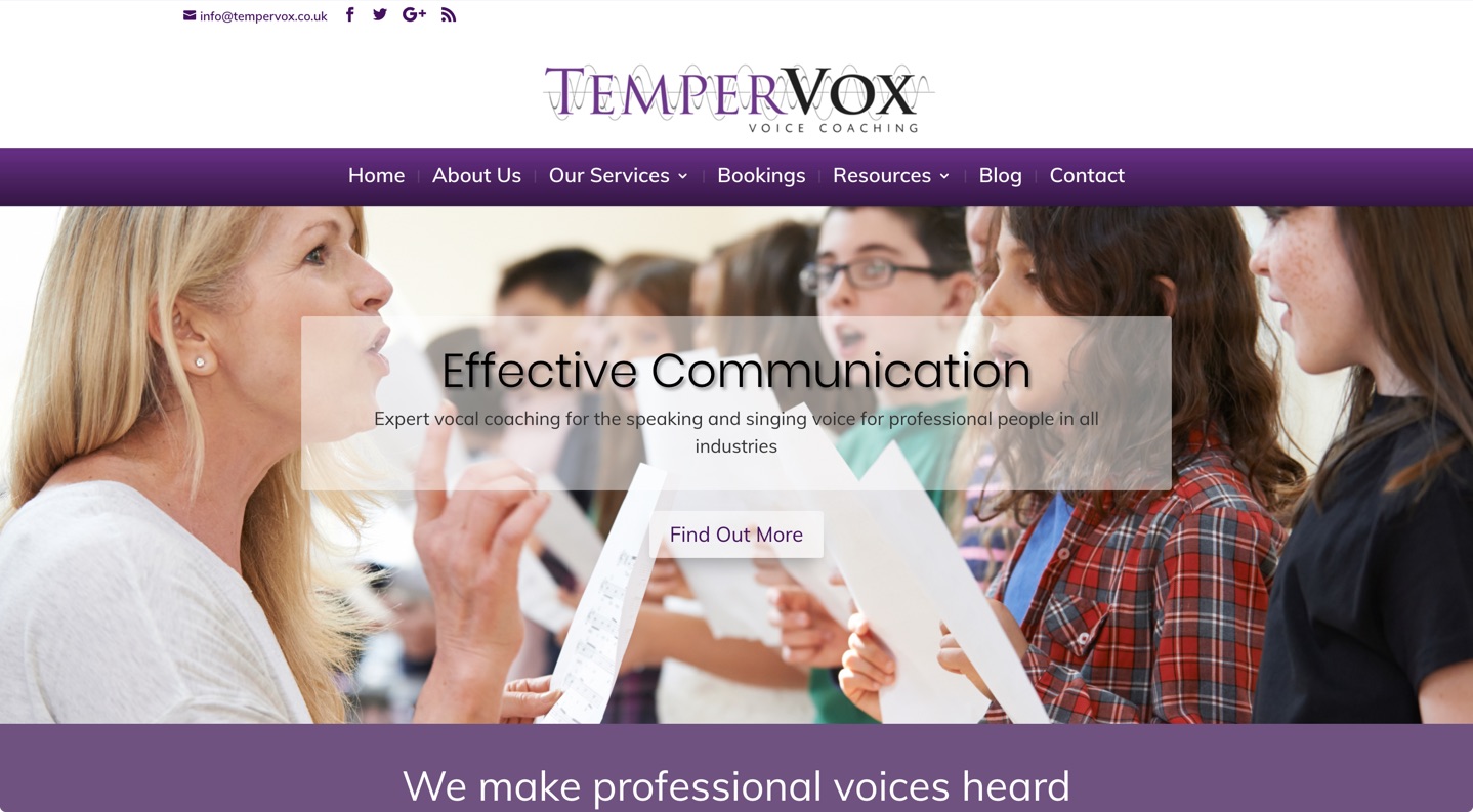 Temper Vox - Home Page